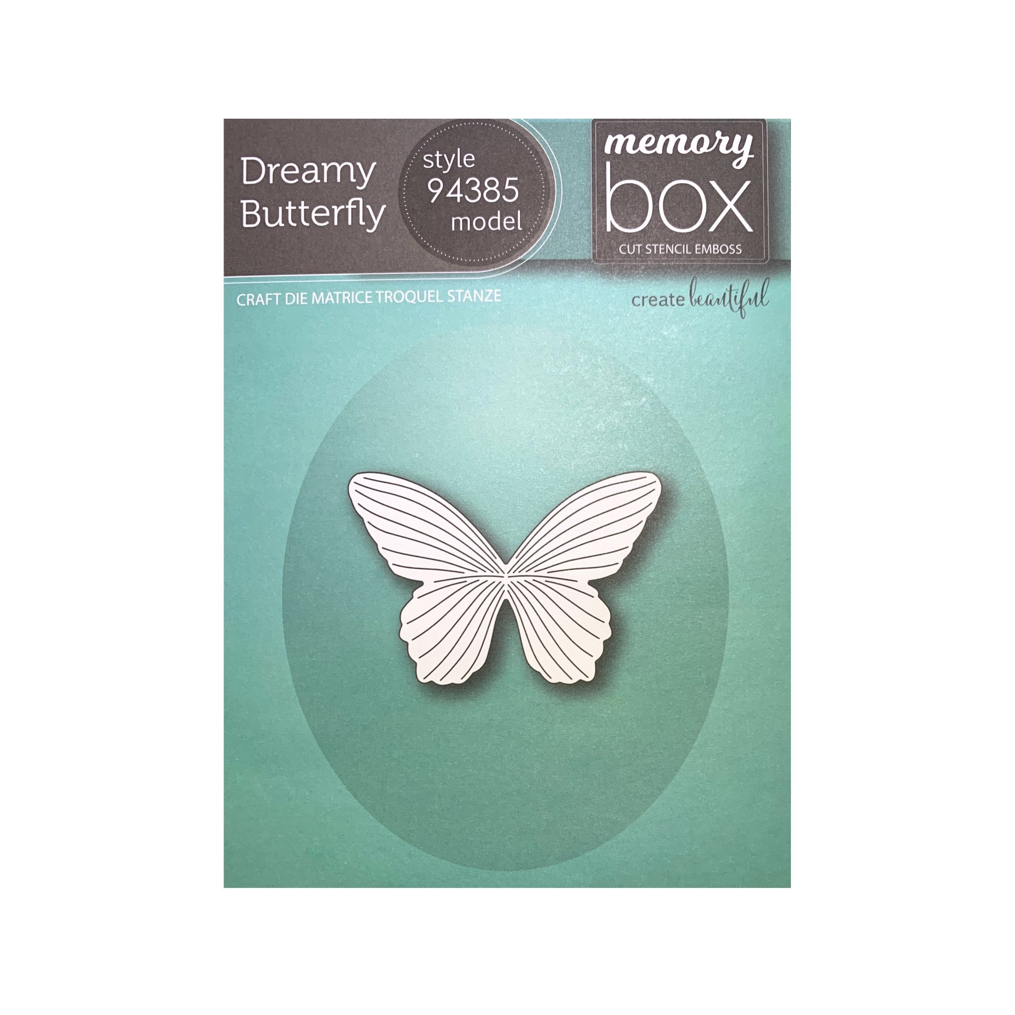 Dreamy Butterfly Die Cut by Memory Box Dies 94385