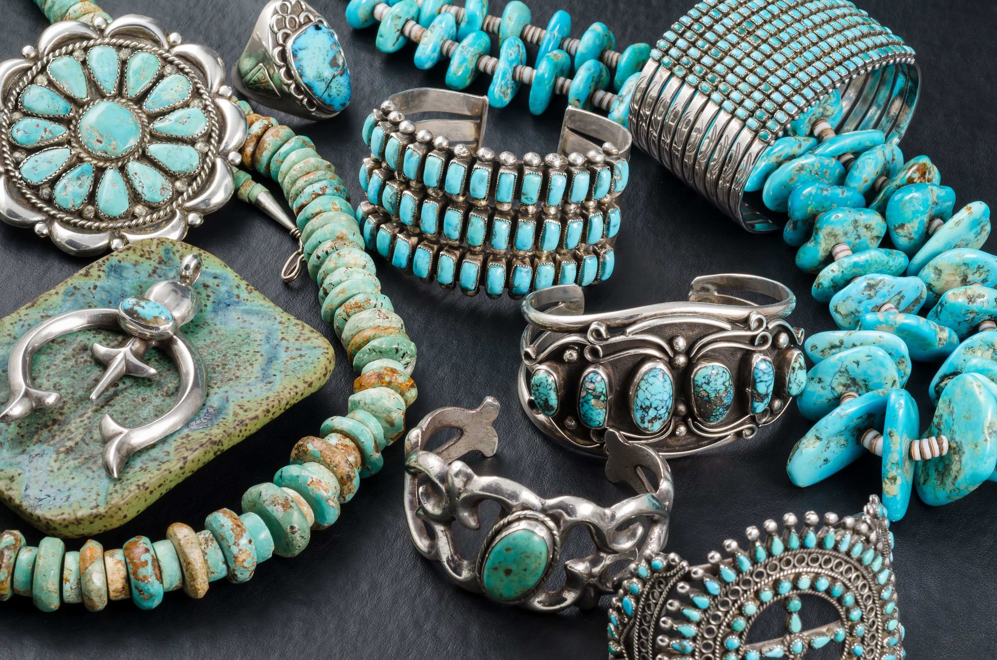 Mexican silver deals and turquoise jewelry