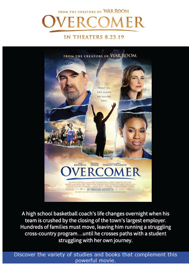 Alpha Omega Parable Christian Store Overcomer Movie releases 8