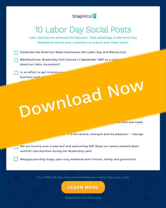 10 Labor Day Social Posts PDF Preview