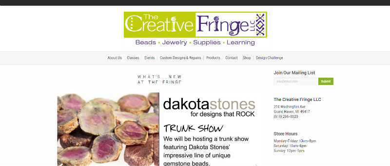 Creative Fringe Homepage