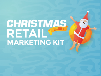 santa christmas in july marketing kit